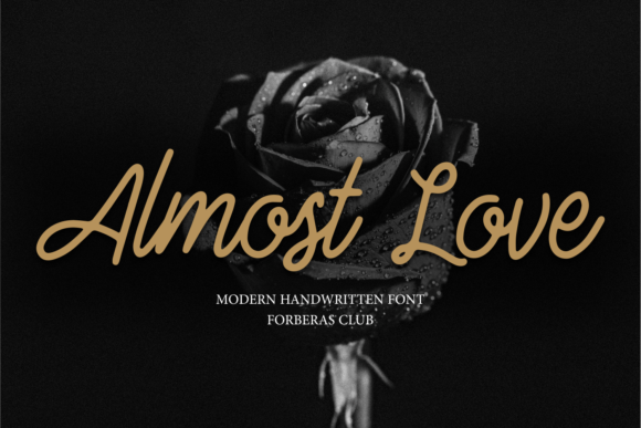 Almost Love: The Vintage Script Font for Campaign Clarity