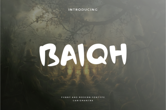 Baiqh Font: A Spooky Script for Stronger Campaigns