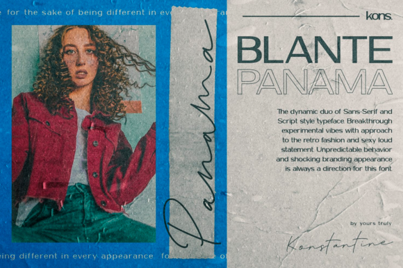 Blante Panama: A Designer’s Take on This Versatile Sans Serif and Script Duo