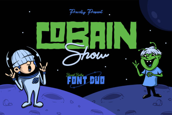 Cobain Show: The Street-Style Typeface for Bold Brand Identity