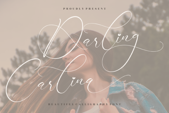 Darling Carlina: A Versatile Script Font for Digital Design