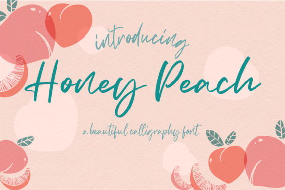Honey Peach: A Script Font for Elegant Web Design