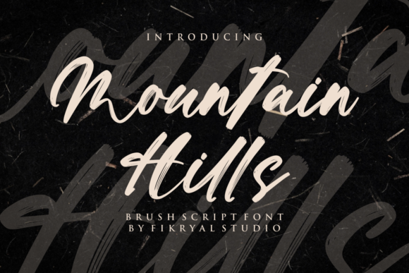 Mountain Hills Typeface: A Polished Touch for Real-World Branding