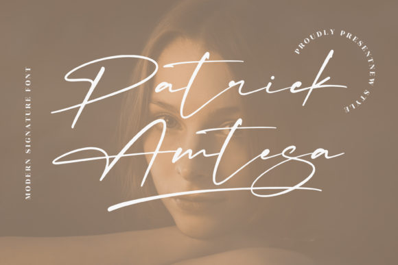 Patrick Amtesa: A Versatile Handwritten Typeface for Digital Design