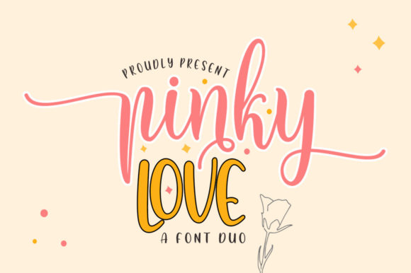 Pinky Love Font Duo: A Handwritten Typeface Review for Makers