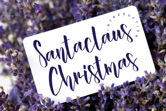 Santa Claus Christmas: A Creative Font for Festive Branding
