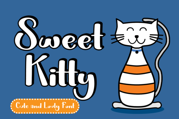 Sweet Kitty: A Playful Script Font for Modern Web Design