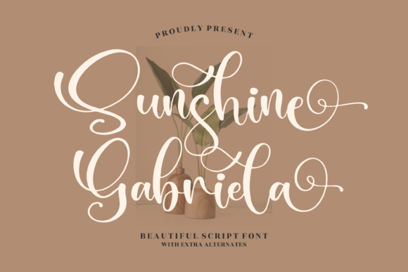 Why Sunshine Gabriela Is the Perfect Script Font for Editorial Design