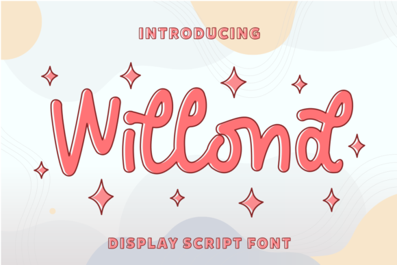 Willond: A Bold Display Typeface for Creative Projects